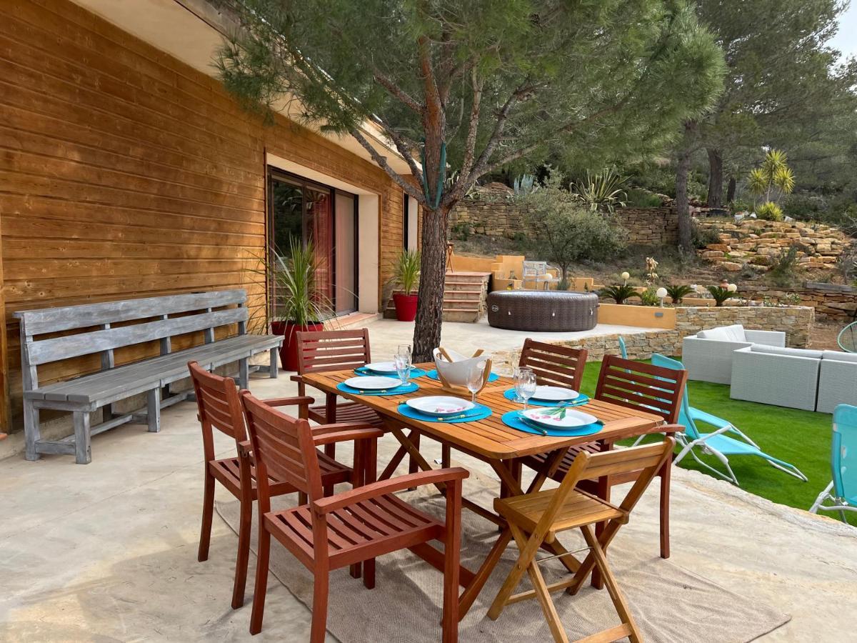 Villa Avec Jacuzzi Sur Les Hauteurs De La Ciotat Ceyreste Exterior photo